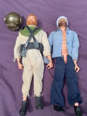 Gi Joe Classic Adventure Action Figure Duo - Blue & Cream Outfits
